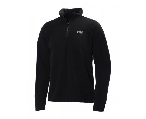 Helly Hansen Men's Day Breaker 1\2 Fleece Shirt, Black, Large On Sale