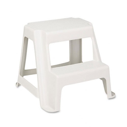 Two-Step Stackable Economy Step Stool, 18-1/2w x 18-1/4d x 16h, Almond (RCP42221) Category: Step Stools