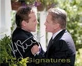 Signed Sentinel, The (Keifer Sutherland / Michael Douglas) 8x10 By Keifer Sutherland and Michael Douglas Photo