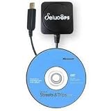 DeluoGPS 31-311-22 USB GPS for Laptop with Microsoft Street&Trips 2007