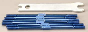 Associated Turnbuckles Front Blue Titanium - T4 Blue