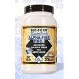 Alpha-Fiber FBC, Advanced Soluble Fiber Fat Complexer 30 Tablets by Bio-Form Essentials