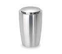 Tea Caddy (Stainless Steel) (5 1/4"H x 3 1/2"Diam)