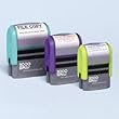 Cosco Gemini Dual Pad Self-Inking Printer P30, Copy Area: 1-7/8 x 3/4 032494 / COS032494