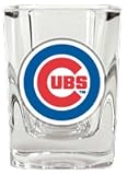 Chicago Cubs Square Shot Glass - Set of 2