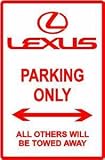 LEXUS PARKING sign * street classic cars