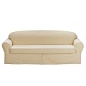 Twill 2-pc. Slipcover Collection - Milkshake