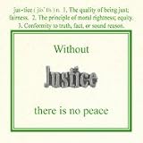 Justice Lapel Pin