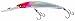 Yo-Zuri Crystal 3D Minnow Deep Diver Floating Lure, Holographic Red Head, 6-Inch