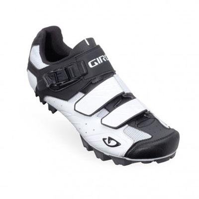 Giro 2012 Mens Privateer Mountain Bike Shoes (White/Black - 44)
