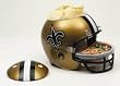 New Orleans Saints Snack Helmet - Football Sports Merchandise