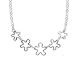 .925 Silver Star Necklace- 16 IN