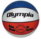 Budget Basketball - Olympia Deluxe, Red/White/Blue Official - Equipment