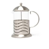 LaCafetiere Wave 12 Cup Coffee Press, Chrome