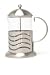 LaCafetiere Wave 12 Cup Coffee Press, Chrome