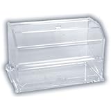 1 X Straw Dispenser, Acrylic, Clear