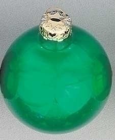 Set of 20 Green Pearl Glass Ball Christmas Ornaments - 1.25 #27960