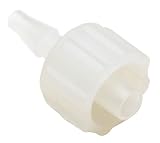 Luer Connector - Nylon Male Luer w/ Locking Nut Connector , For 1/8 Tube (Pack of 100)