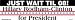 Just wait til 08 - Hillary Rodham-Clinton for President bumper sticker