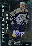 Nathan Perrott, Nashville Predators, 2002 Parkhurst Rookies Autographed Card