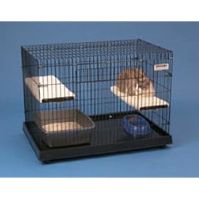 Precision Pet 1720-17020 Kitty Condo With Plastic Base - Small - 24 x 24 x 36 Inch