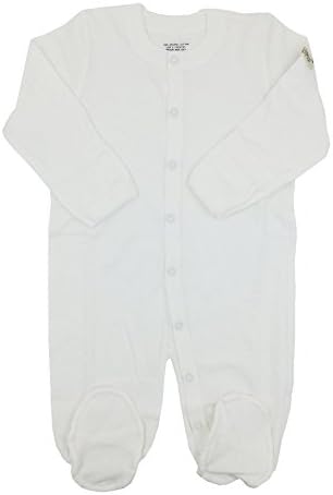 little world peas Organic Baby Boys Footed Sleepsuits