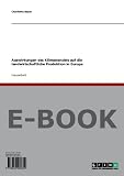 Produkt-Bild: Auswirkungen des Klimawandels auf die landwirtschaftliche Produktion in Europa