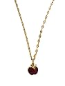 Kidada for Disney Couture Apple 14k Gold Plated Necklace