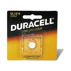 Duracell 1216 Lithium Button Cell Battery (6 ea./pk)