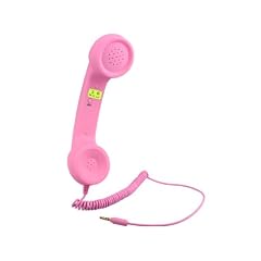 Rosa Retro H�rer Telefonh�rer Lautsprecher Handset Headsets Mikrofon f�r Smartphones und Handys Tablet PC, schwarz z.B f�r iPhone 4 Samsung Galaxy Tab P1000 Samsung S II i9100 i9000 Galaxy Tab, HTC Sensation HTC Desire HD Desire Z HTC HD7 Trophy 7 HD2 HTC Incredible S Wildfire HTC Evo 4G