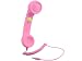Rosa Retro Hörer Telefonhörer Lautsprecher Handset Headsets Mikrofon für Smartphones und Handys Tablet PC, schwarz z.B für iPhone 4 Samsung Galaxy Tab P1000 Samsung S II i9100 i9000 Galaxy Tab, HTC Sensation HTC Desire HD Desire Z HTC HD7 Trophy 7 HD2 HTC Incredible S Wildfire HTC Evo 4G