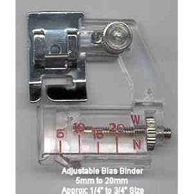 Sewing Machine Adjustable Binder Foot