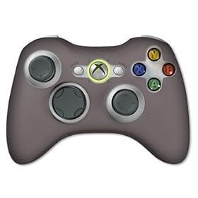 Black Silicone Skin Protector for Xbox 360 Controller