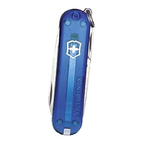 Victorinox Swiss Army Classic SD Pocket Knife (Translucent Sapphire)