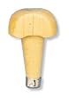 GRAVER HANDLE WOOD HALF HEAD 1-3/8" DIAMETER X 1 3/8" LENGTH
