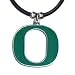 Oregon Ducks Logo Pendant Rubber Necklace - NCAA College Athletics Fan Shop Sports Team Merchandise