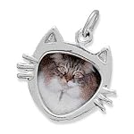 cat picture charms