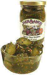 Seven Day Pickles 3 jars: Jake and Amos