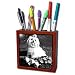   - Dogs Maltese - Maltese - Tile Pen Holders-5 inch tile pen holder