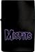 Apparel : Misfits Purple Text Logo Printed Refillable Oil Lighter