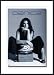 Danica Patrick - Dark by unknown 34.00X22.00 Framed with Black Metal Frame