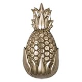 4 1/2W x 2 1/2D x 8 1/2H Michael Healy Pineapple Door Knocker, Nickel Silver and Chrome