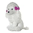 Posh Poodle Plush Toy 11" H