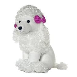 Posh Poodle Plush Toy 11" H