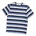 YSL YD Block Stripe Tee Navy/Blue X-Large