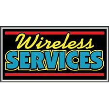 Wireless Services Lightbox Sign