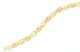 10K Yellow-gold Women's Authentic Black Hills Gold Link Bracelet