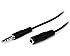 StarTech.com MU1MMFS Male/Female 1-Meter Slim 3.5mm Stereo Extension Audio Cable