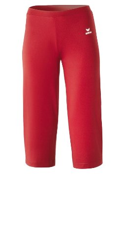 ERIMA Damen Capri Hose Basic, rot, 36, 209822 Preisvergleich