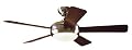 Hunter 21627 Palermo 52-Inch 5-Blade Ceiling Fan, Brushed Nickel with Maple and Cherry Blades